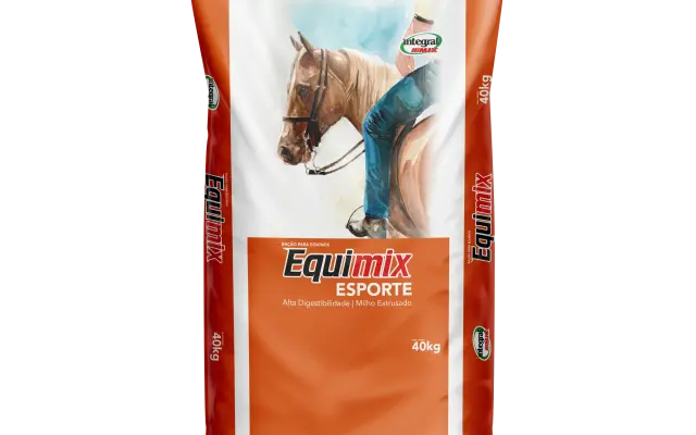 Ração Equimix Esporte para equinos