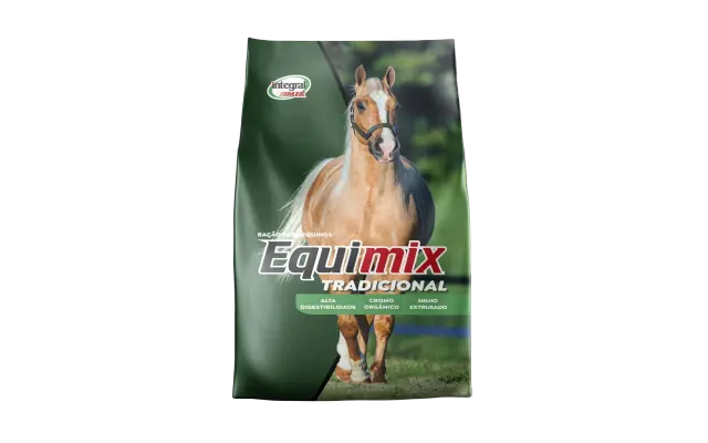 Ração Equimix Tradicional para equinos